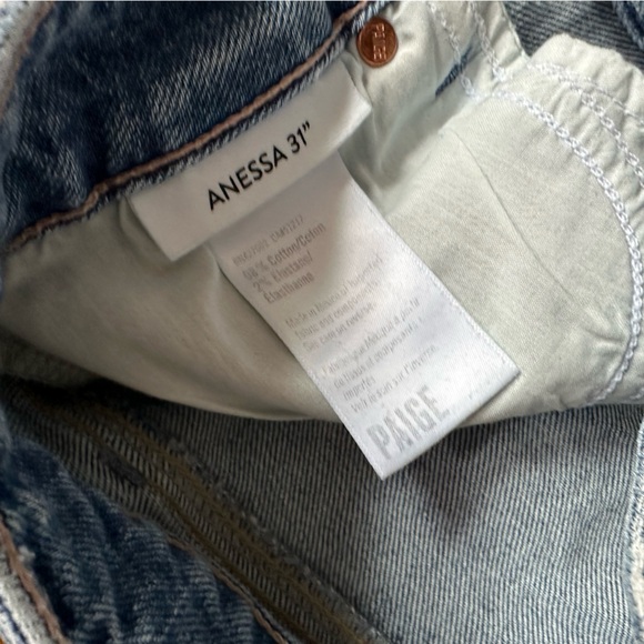PAIGE Anessa High Rise Wide Leg Jeans - Picture 9 of 11